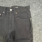 Levis 550 Student Jeans 29x32 Vintage 90s Relaxed Fit Black Cotton NWT Deadstock - take2supply