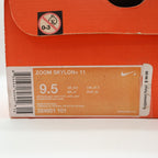 Nike Zoom Skylon+ 11 Mens 9.5 Vintage 2008 White Black Running Shoes 324501-101 - take2supply