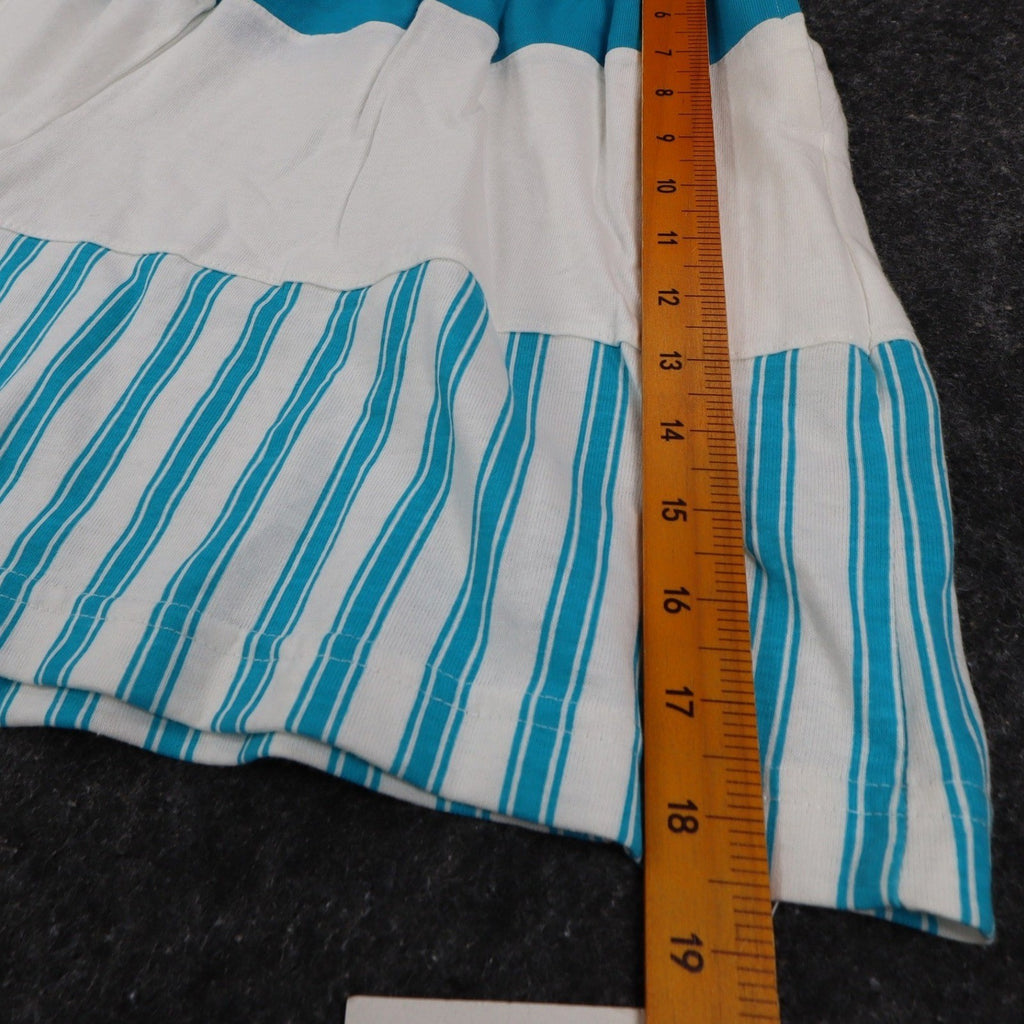 Hang Ten Shorts Mens XL Vintage 80s Blue White Striped Classic Sport USA NWT - take2supply