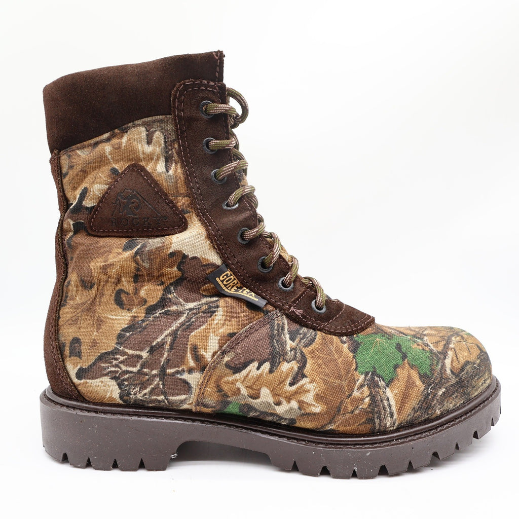 Rocky Vintage Sidewinders 840 Hunting Boots Mens 9 Camo Gore-Tex New In Box - take2supply