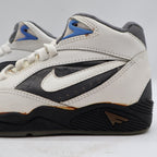 Nike Air Sonic Flight Mid Kids 2.5Y Vintage 1992 White Graphite Lake Blue 153039 - take2supply