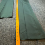 Maverick 70s Vintage Flare Trousers Mens 30x32 Green Polyester NWT Deadstock - take2supply
