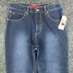 Tommy Jeans Freedom Fit Straight Leg Jeans Boys 18 Blue Cotton NWT Y2K - take2supply