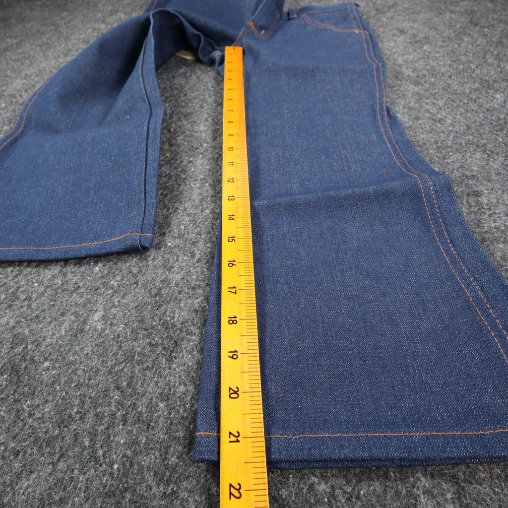 Maverick Boys Jeans Size 8 Husky Vintage Deadstock Indigo Western Bootcut Denim - take2supply