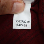 Tribal Asymmetrical Top Womens XL Tawny Red Ombre Space Dye Cowl Neck NEW - take2supply