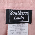 Southern Lady Womens Size 10 Pink Pleated Dress Pants NWT Made in USA 5X77 - take2supply