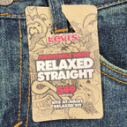 Levi's Y2K 549 Relaxed Straight Jean Shorts Boys 7 Reg Blue Denim NWT - take2supply