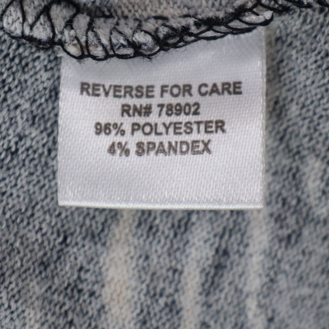 Erin London Cardigan Small Black Cream Palm Leaf Ruched Sleeve Open Front NWT - take2supply