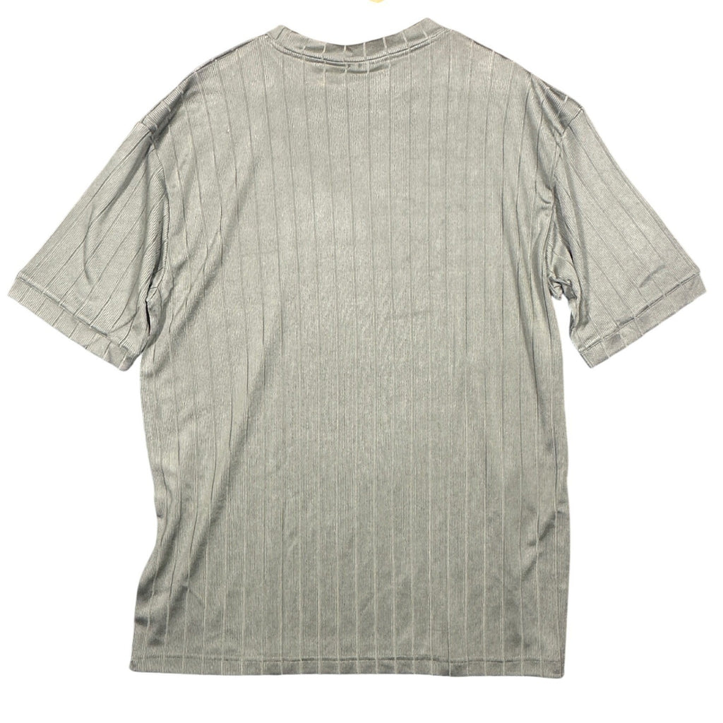 Irvine Park Men's Gray Striped Short Sleeve T-Shirt XLG - take2supply