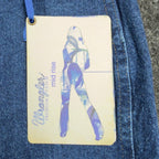 Wrangler Y2K Cowboy Cut Boot Cut Jeans Womens 9/10x32 Blue Denim NWT - take2supply