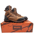 Worx by Red Wing 5815 Steel Toe Work Boots Mens 10.5 Brown Leather New - take2supply