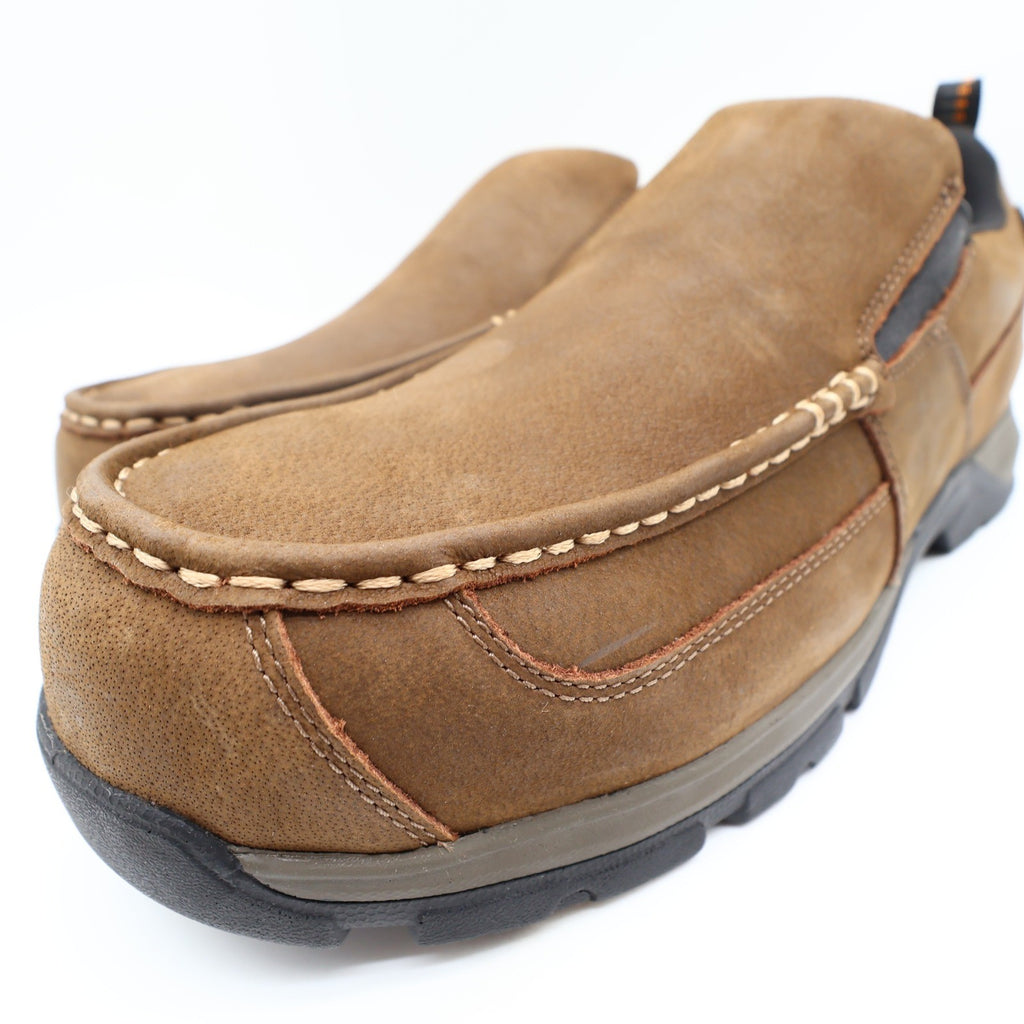 Ariat Work Edge LTE Slip-On Work Shoes Men 12 EE Wide Comp Toe Brown NWT - take2supply