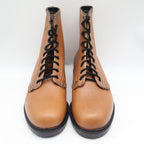 Walker Work Boots Mens 11 Vintage USA Leather Tan Brown Lace Up 8 Inch 709 NEW - take2supply