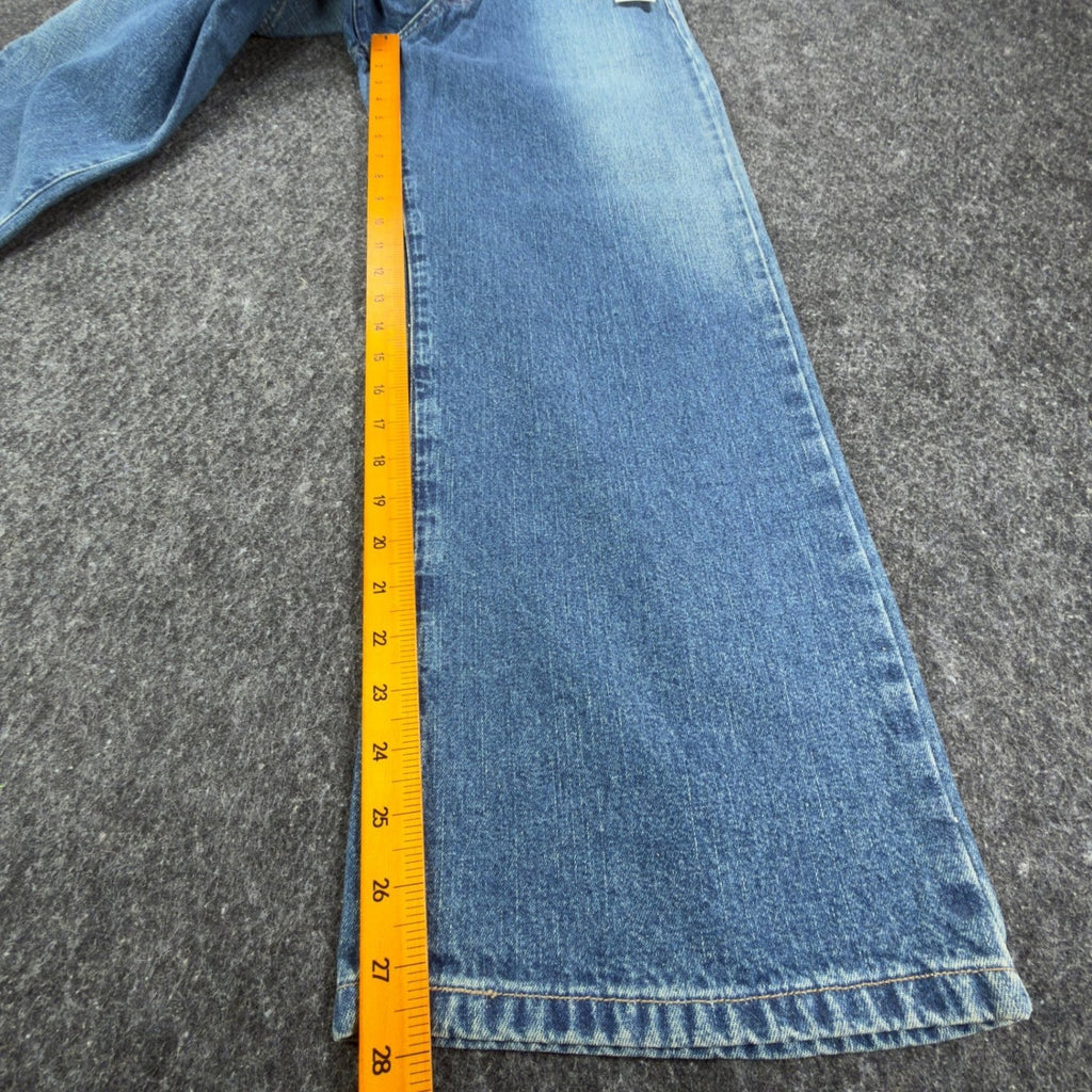 Tommy Hilfiger Y2K Slouch Fit Jeans Boy 16 Blue Cotton Deadstock NWT - take2supply