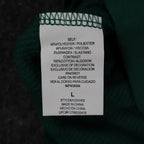 Jolt Owl Studded Thermal Top Womens Large Green Waffle Knit Raglan NWT - take2supply