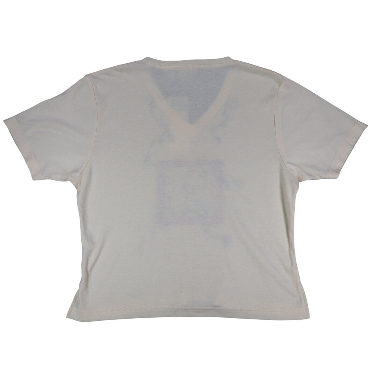 TM Sport by That's Me V-Neck Top Large Vintage Y2K Yellow Floral Embroidered NWT - take2supply