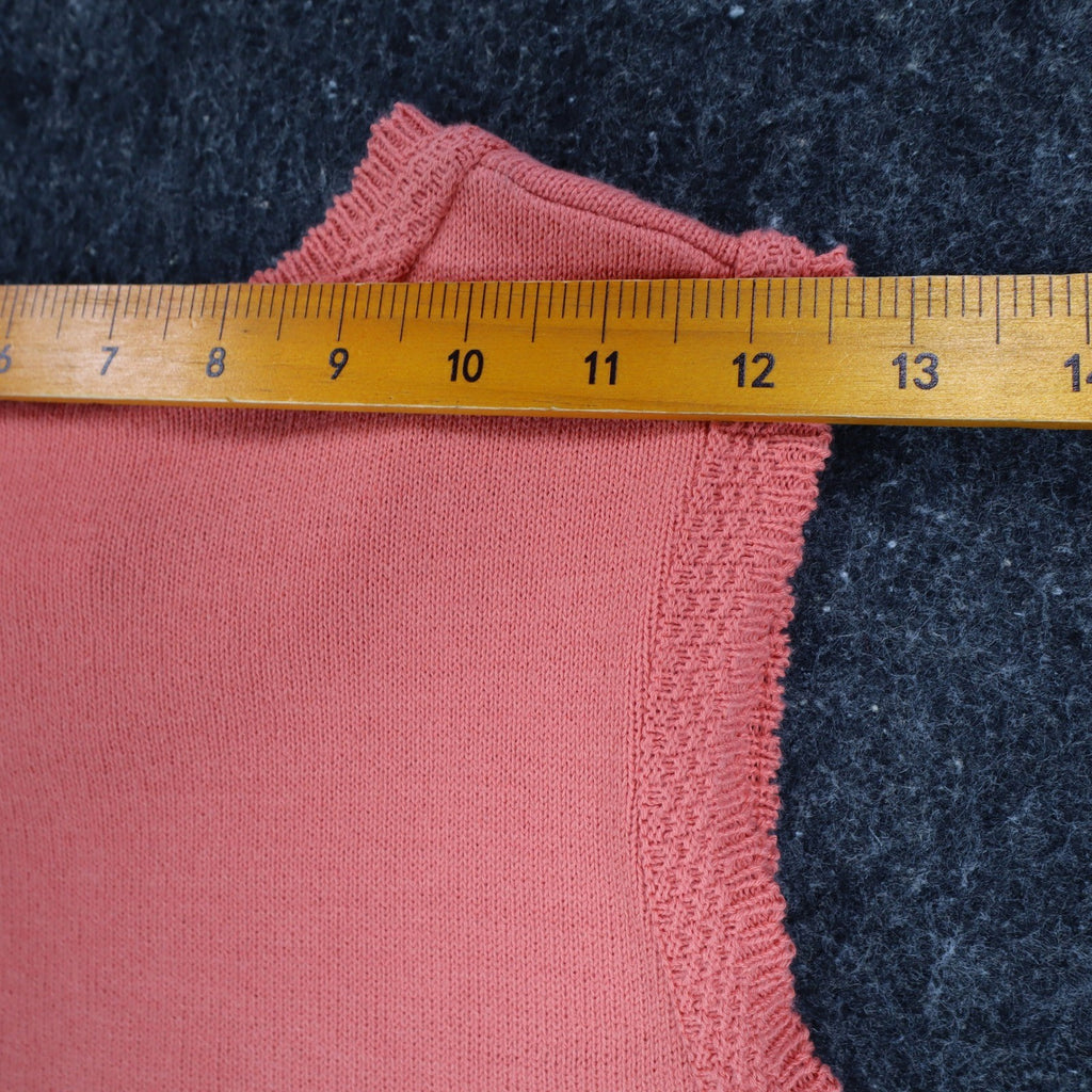 Company Collection Tank Top Women Petite S Coral Pink Knit Shell USA Made NWT - take2supply