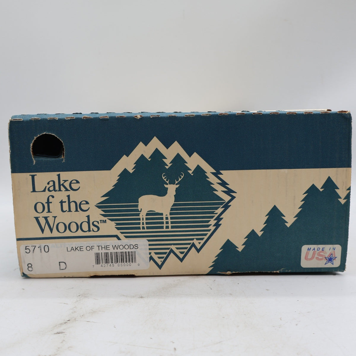 Lake of the Woods Hunting Boots Mens 8 D Vintage Camo Leather Thinsulate USA NIB - take2supply