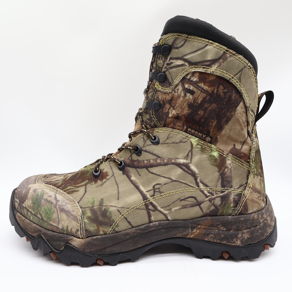 Rocky Gameseeker 8" Hunting Boots Mens 10.5 Camo Waterproof RKY0016 NWT - take2supply