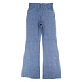 Young Maverick Vintage Boys 10 Reg Blue Flare Jeans Embroidered Pockets NWT - take2supply