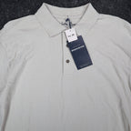 North River Polo Shirt Mens Size M Sandbar Beige 100% Cotton Pique NWT 7110331 - take2supply