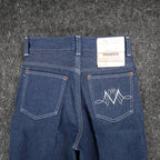 Maverick Jeans Boys 12 Slim 24x27 Vintage 70s Blue Cotton Poly Straight Leg USA - take2supply