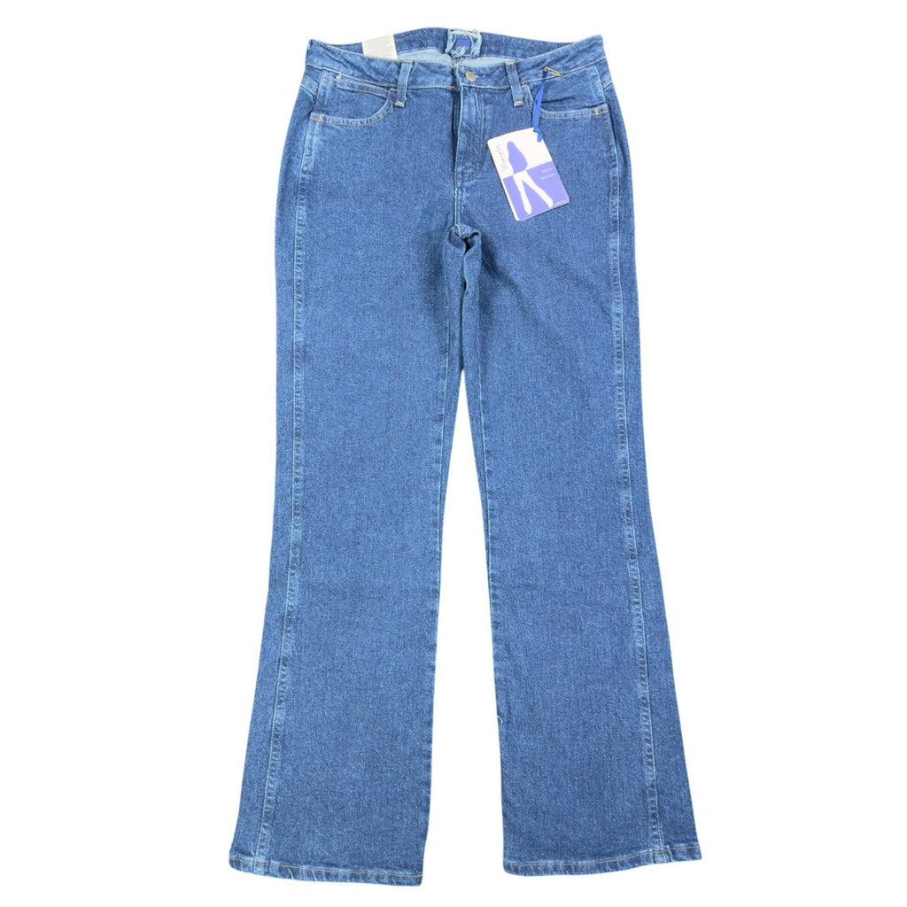 Wrangler Y2K Cowboy Cut Boot Cut Jeans Womens 9/10x32 Blue Denim NWT - take2supply
