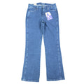 Wrangler Y2K Cowboy Cut Boot Cut Jeans Womens 9/10x32 Blue Denim NWT - take2supply
