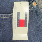 Tommy Hilfiger Y2K Freedom Fit Jeans Boy 20 Blue Cotton NWT Deadstock Baggy - take2supply