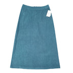 N Touch Skirt Suit Set Women 10 Teal Blue Multi Boucle Jacket & Midi Skirt NWT - take2supply
