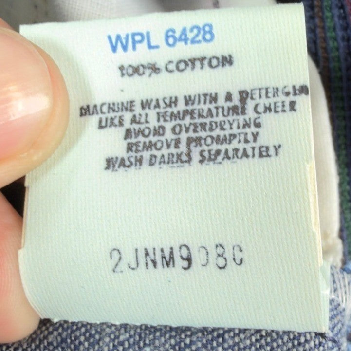 Young Maverick Vintage 80s Jeans Girls 10 Blue Cotton Red Piping NWT NOS USA - take2supply