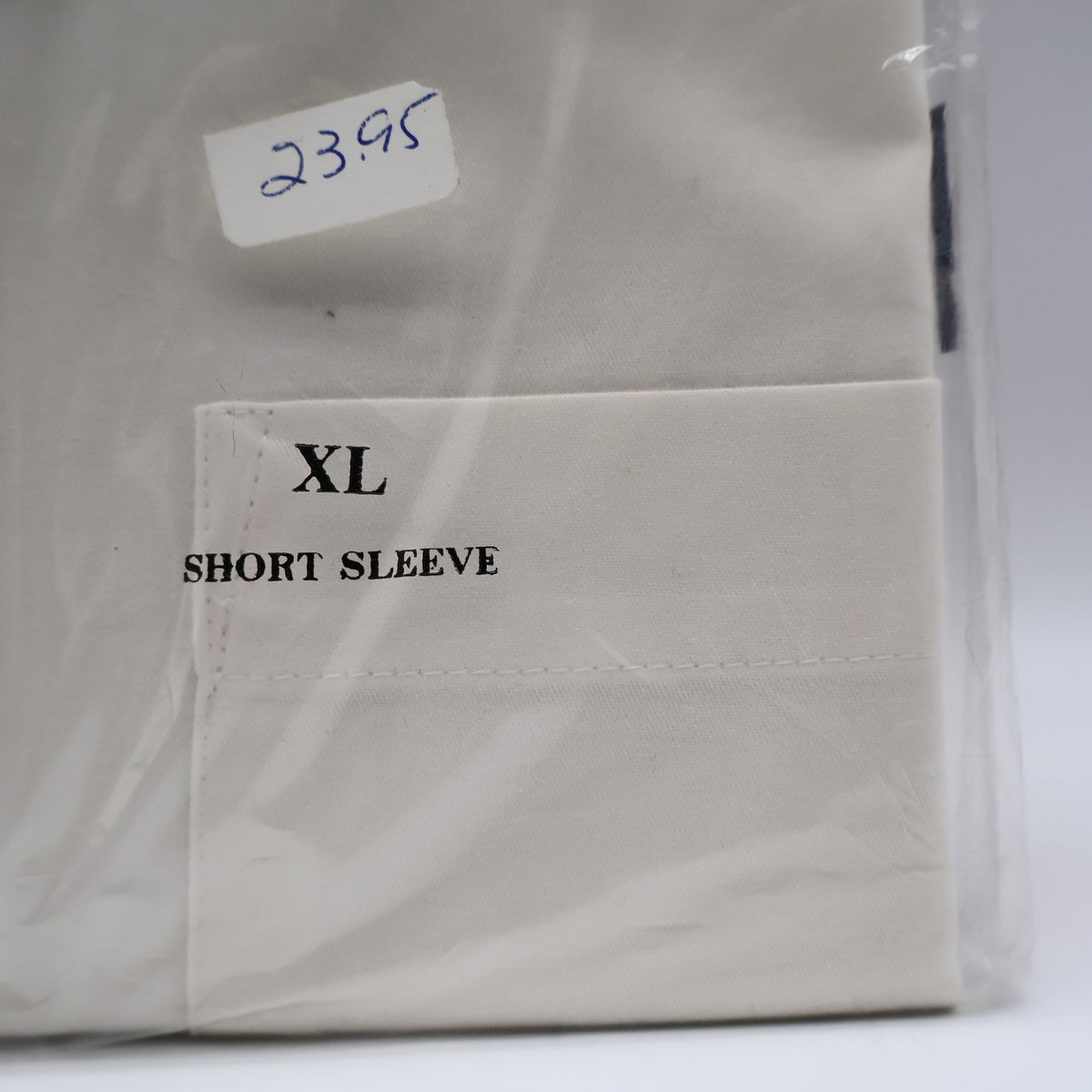Port City Khakis Shirt Mens XL Vintage Cream Cotton Short Sleeve Button Down - take2supply