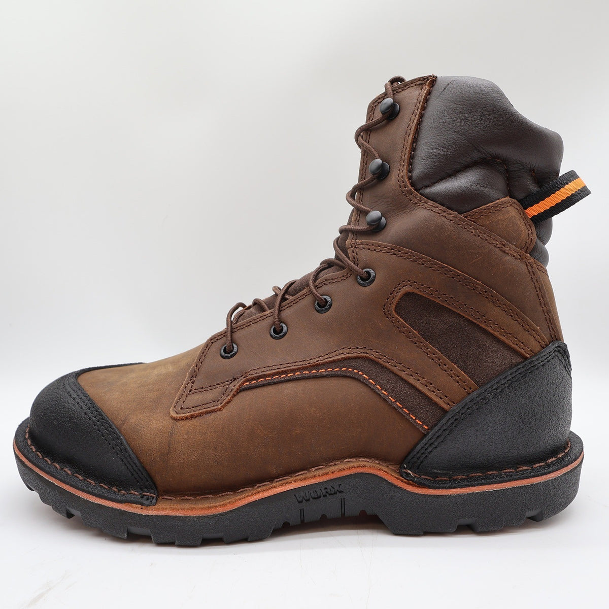 Worx by Red Wing 5815 Steel Toe Work Boots Mens 11 Brown Leather New - take2supply