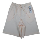 Lucia Seersucker Shorts Womens Small Vintage 90s Peach Striped Deadstock USA - take2supply
