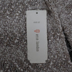 Erin London Cardigan Womens Small Stone Metallic Eyelash Fuzzy Knit Bell Sleeve - take2supply