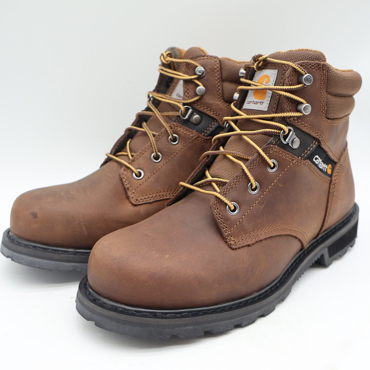 Carhartt 6-Inch Work Boot Mens 8.5 Brown Leather Soft Toe EH CMW6174 NEW - take2supply