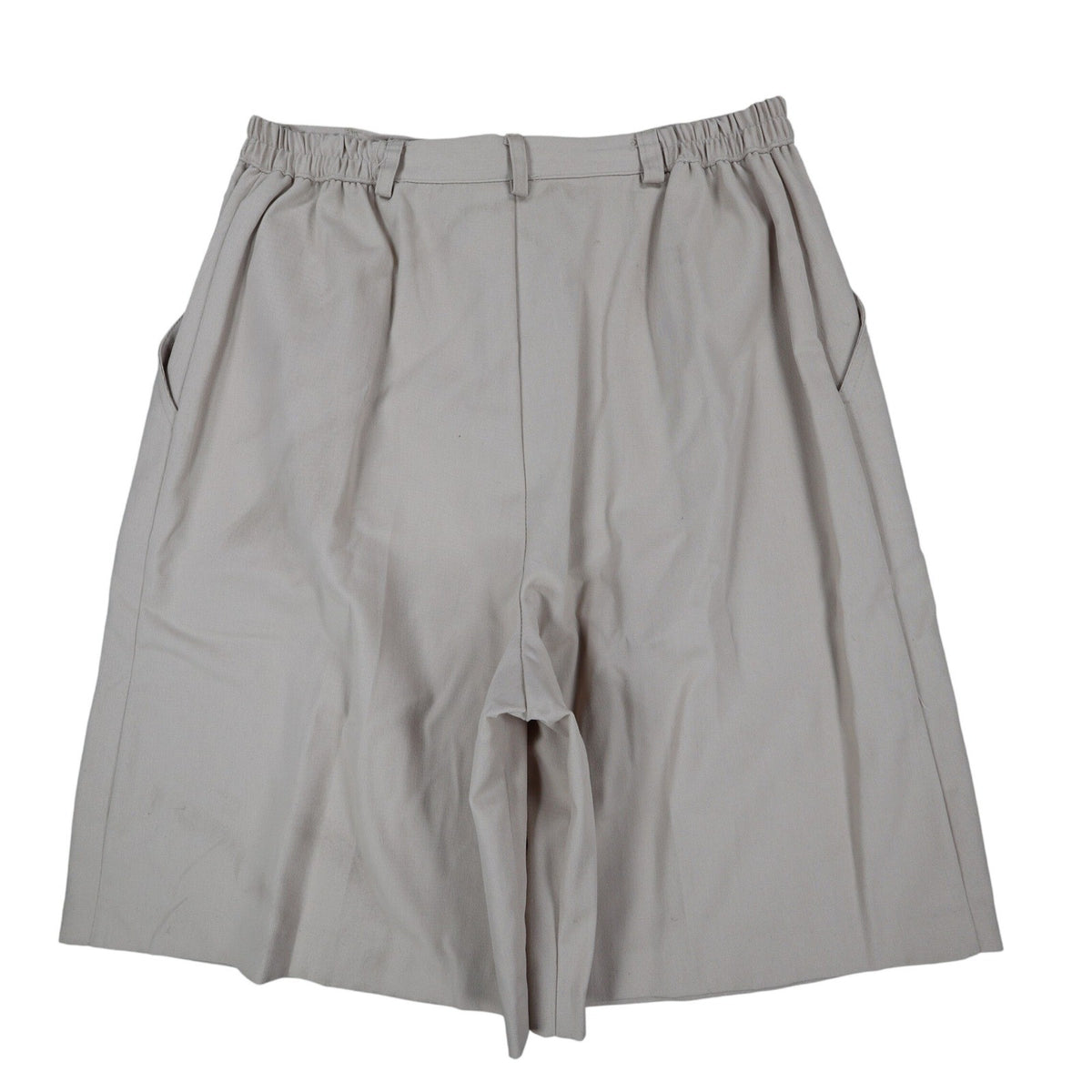 Southern Lady Culottes Women 14 Vintage 90s Khaki Pleated Wide Leg Shorts NWT - take2supply