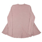 By Together You & I Tunic Top Womens Small Mauve Ribbed Mock Neck Flowy USA - take2supply