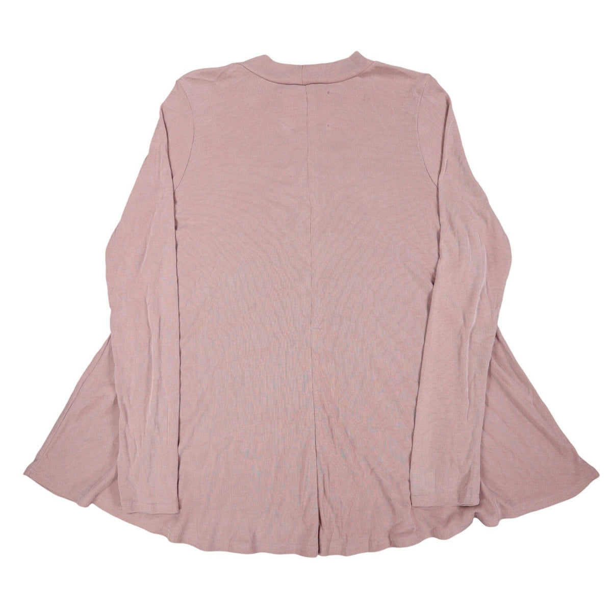 By Together You & I Tunic Top Womens Small Mauve Ribbed Mock Neck Flowy USA - take2supply