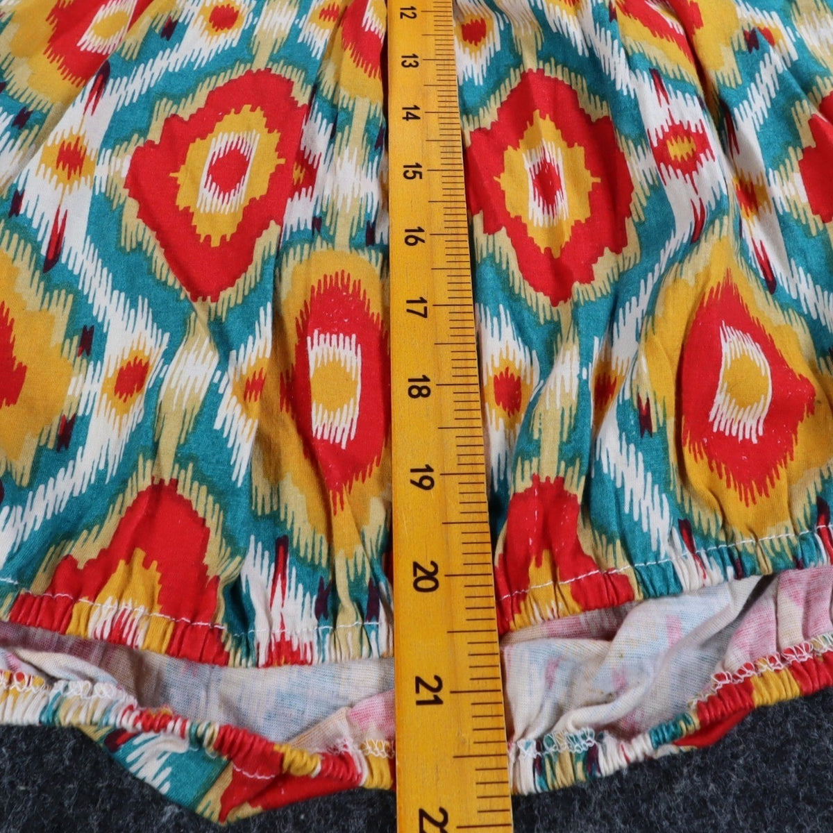 Angie Tank Top Womens Large NWT Ikat Print Studded V-Neck Cotton Racerback C754 - take2supply