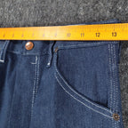 Maverick Straight Leg Jeans Boys 14 Regular Vintage 70s Blue Deadstock USA Made - take2supply