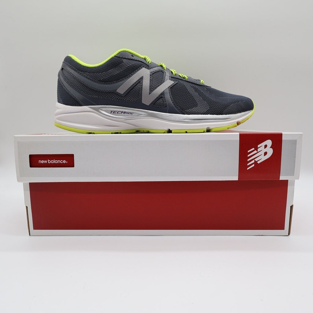 New Balance 580 V5 Women 10 Running Shoes Grey Lime Green TechRide W580LG5 - take2supply