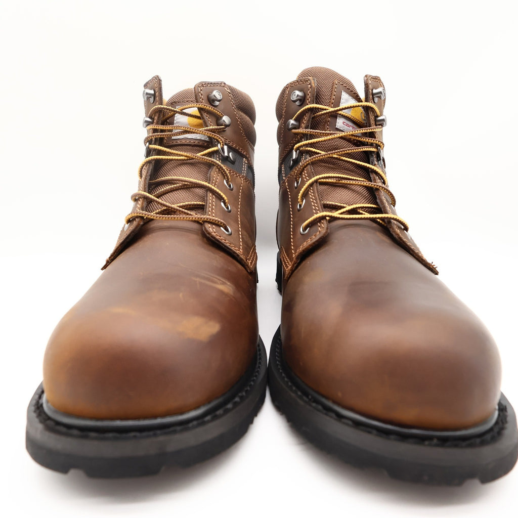 Carhartt 6-Inch Work Boot Mens 10.5 Brown Leather Soft Toe New CMW6174 - take2supply