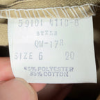 Toddy Winks Vintage 70s Twill Shorts Boys 6 Khaki Cotton Blend NWT - take2supply