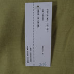 SML Design Polo Sweater Women Medium Tan Short Sleeve Cotton Blend Ribbed NWT - take2supply