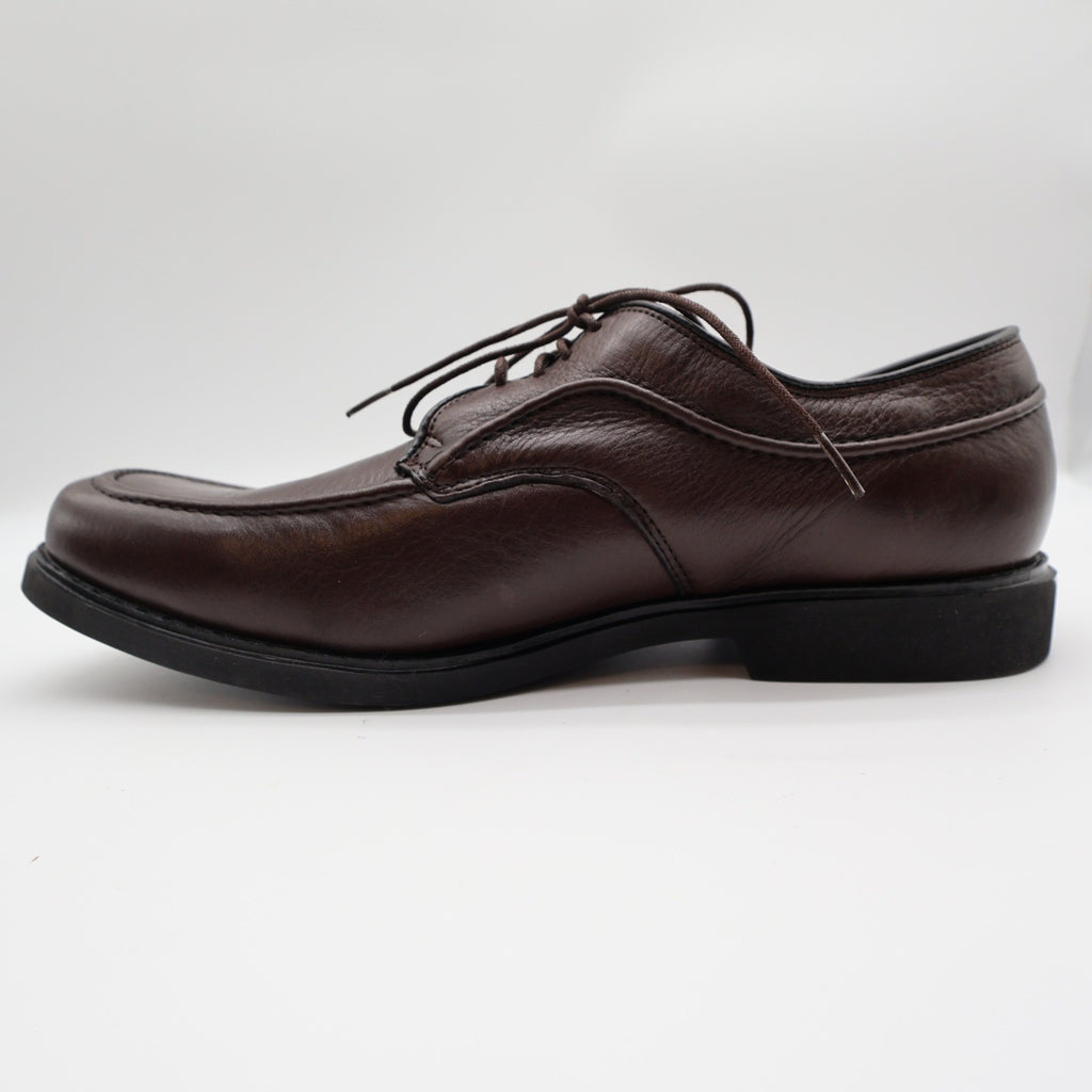 Hush Puppies Tribute Oxford Shoes Mens 10 M Dark Brown Leather Lace Up 16408 - take2supply