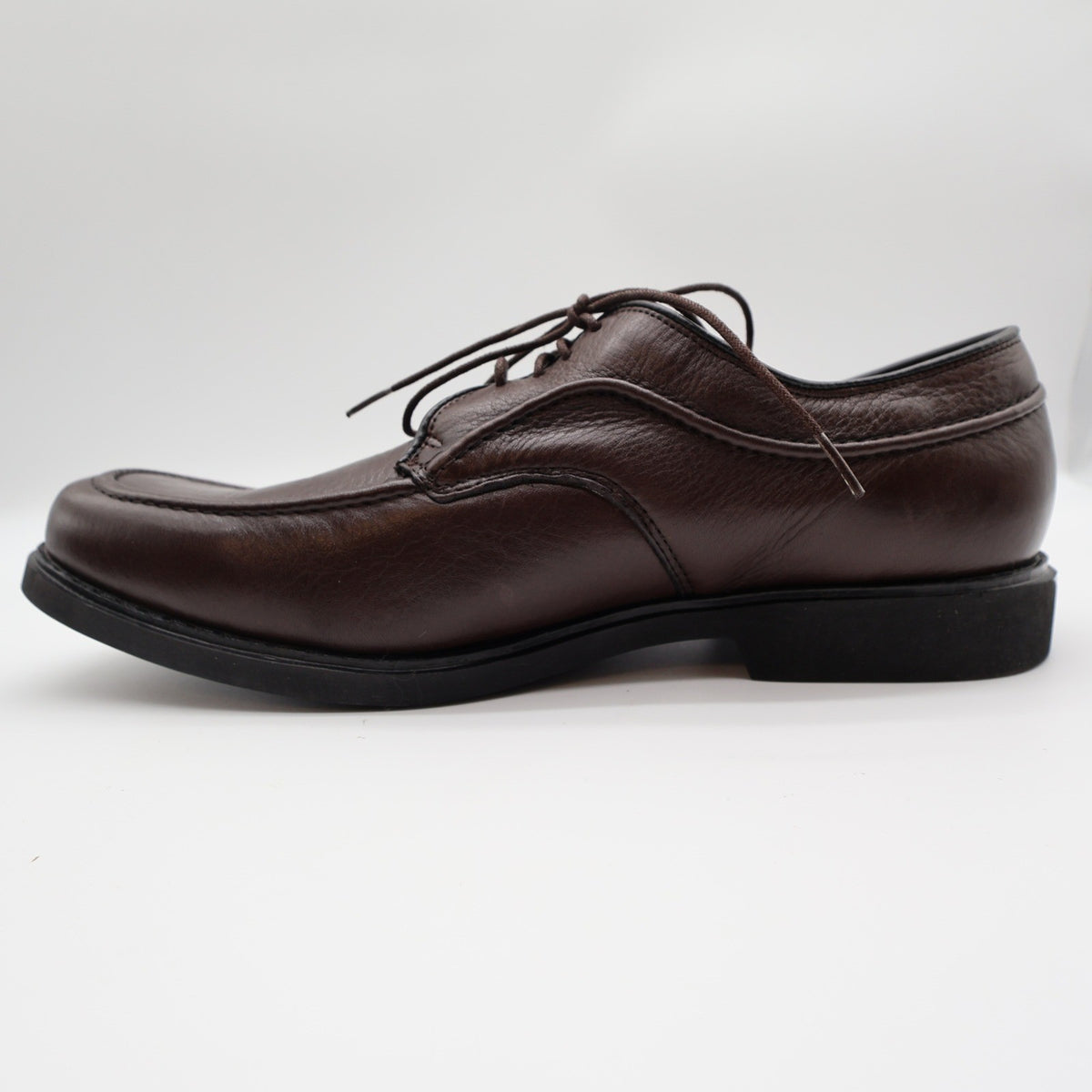 Hush Puppies Tribute Oxford Shoes Mens 10 M Dark Brown Leather Lace Up 16408 - take2supply
