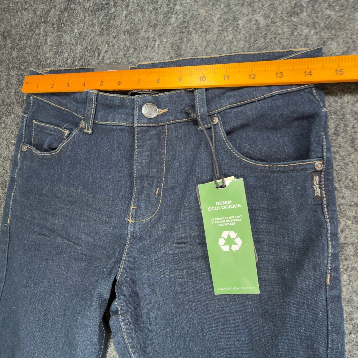 Silver Jeans Co. Nathan Skinny Jeans Boys Size 12 Dark Blue Stretch NWT - take2supply
