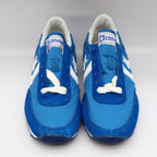 Converse Road Star Boys Size 3.5 Vintage 80s Blue White Nylon Suede Sneakers - take2supply