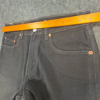Levi's Vintage 90s 550 Relaxed Fit Jeans Mens 29x30 Black Denim NOS NWT - take2supply